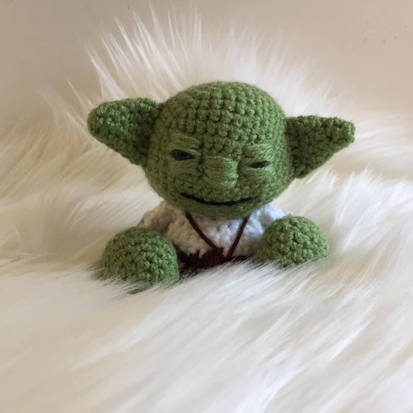 NEW Crochet Handmade Amigurumi Yoda, Star Wars - Picture 8 of 8